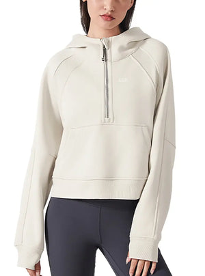 AZUR. Half-Zip Hoodie ODMPOD