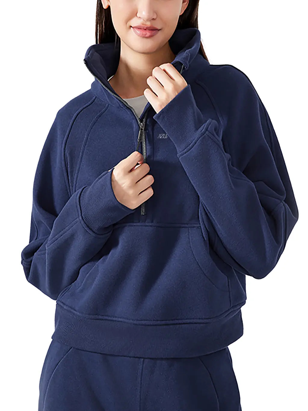 AZUR. Half-Zip Sweatshirt ODMPOD