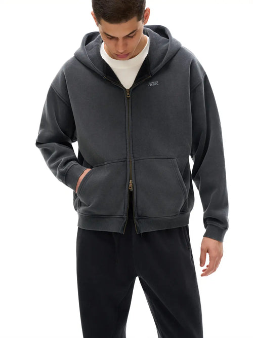 AZUR. Fleece Zip Up Hoodie ODMPOD
